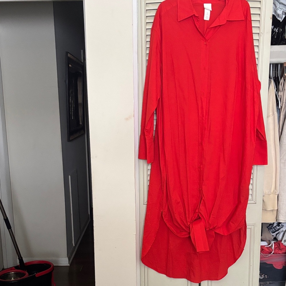 H&M Red Mini Dress